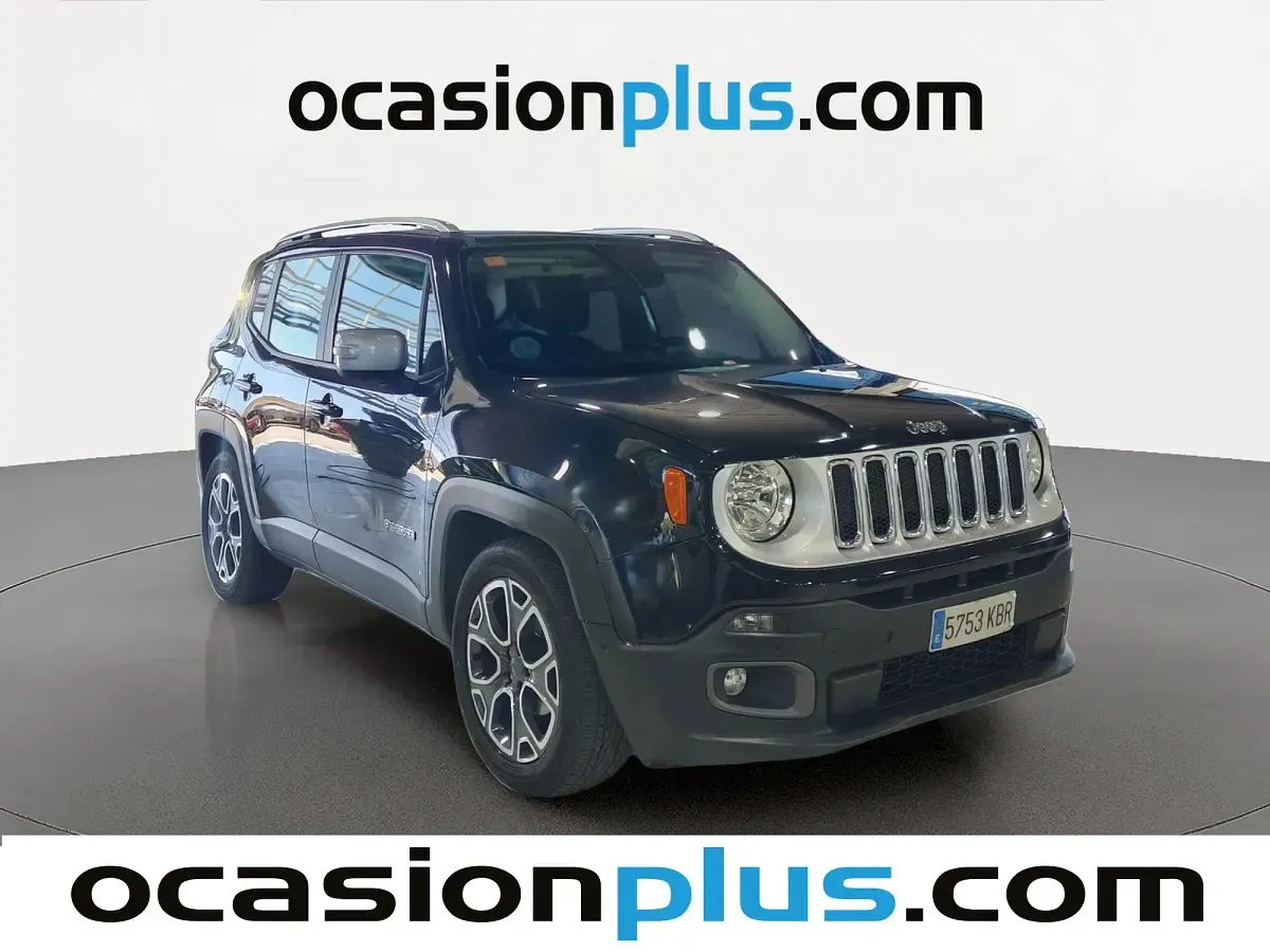 Usado Jeep Renegade Limited 140 CV (102 kW) 2017 Negro SUV