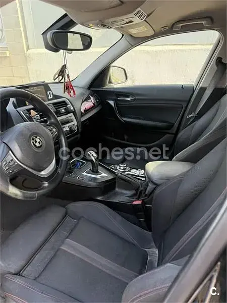 Usado BMW 116 116 CV (85 kW) 2015 Negro Utilitario