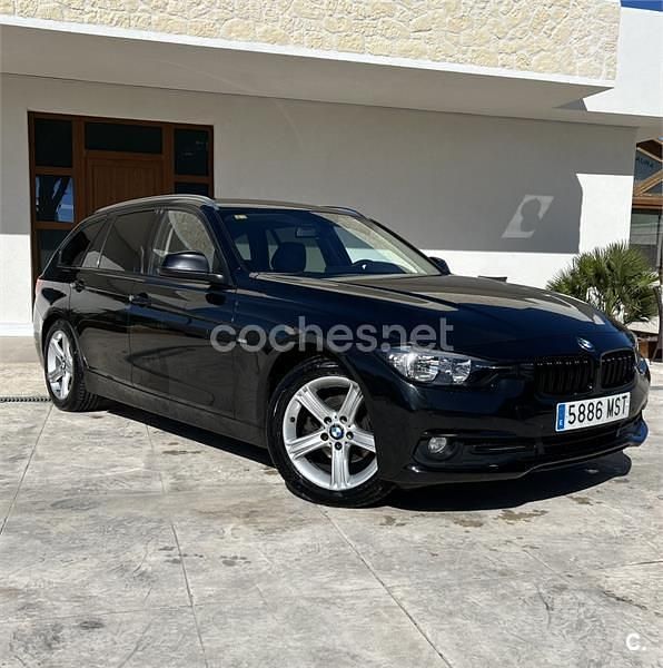 Negro Usado 2016 BMW 318 Familiar | 14.999 € (Precio justo) - Imagen 1/4