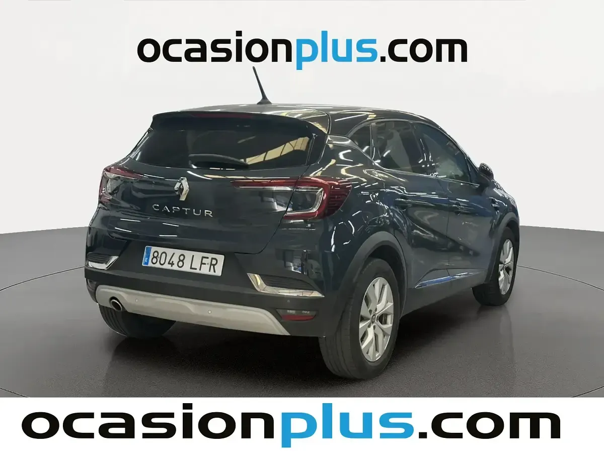Usado Renault Captur Zen 115 CV (84 kW) 2020 Azul SUV