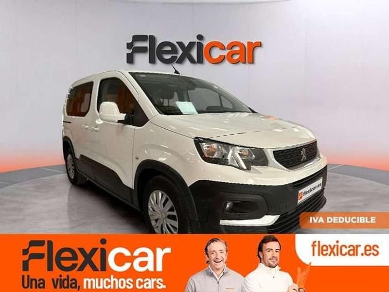 Usado Peugeot Rifter Active 101 CV (74 kW) 2021 Blanco Monovolumen