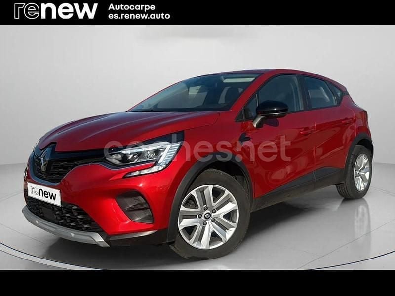 Rojo Usado 2021 Renault Captur Intens SUV | 18.150 € (Caro) - Imagen 1/4