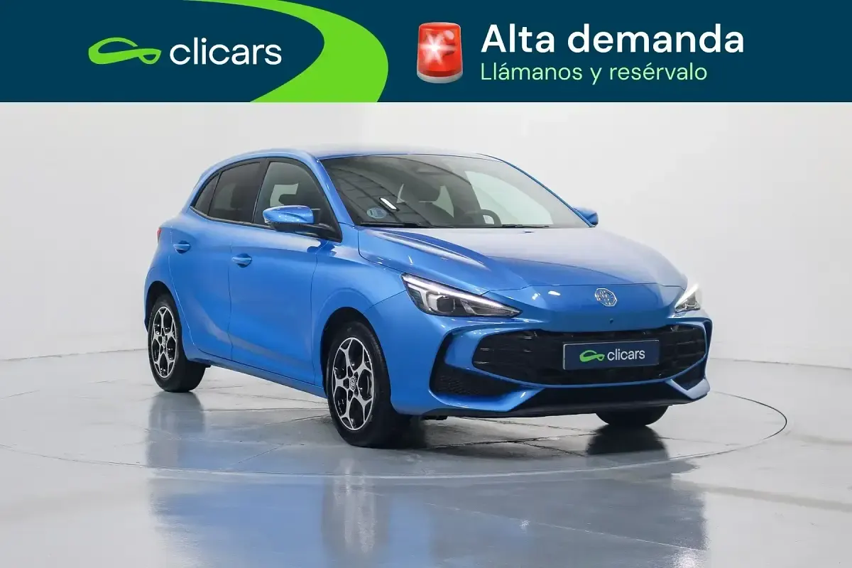 Usado MG MG3 Luxury 195 CV (143 kW) 2025 Azul Utilitario