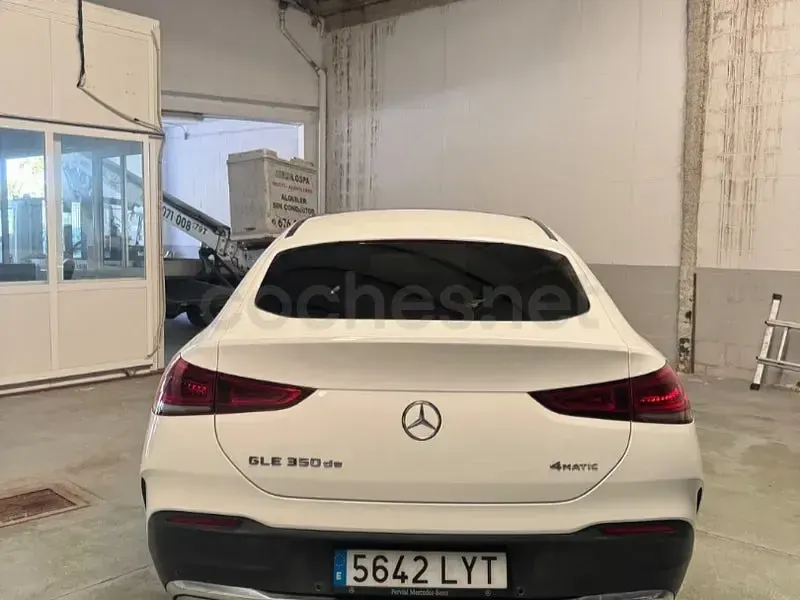 Usado Mercedes GLE350 320 CV (235 kW) 2022 Blanco Coupe