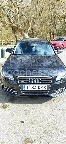 Usado Audi A4 S-Line 143 CV (105 kW) 2011 Negro Familiar