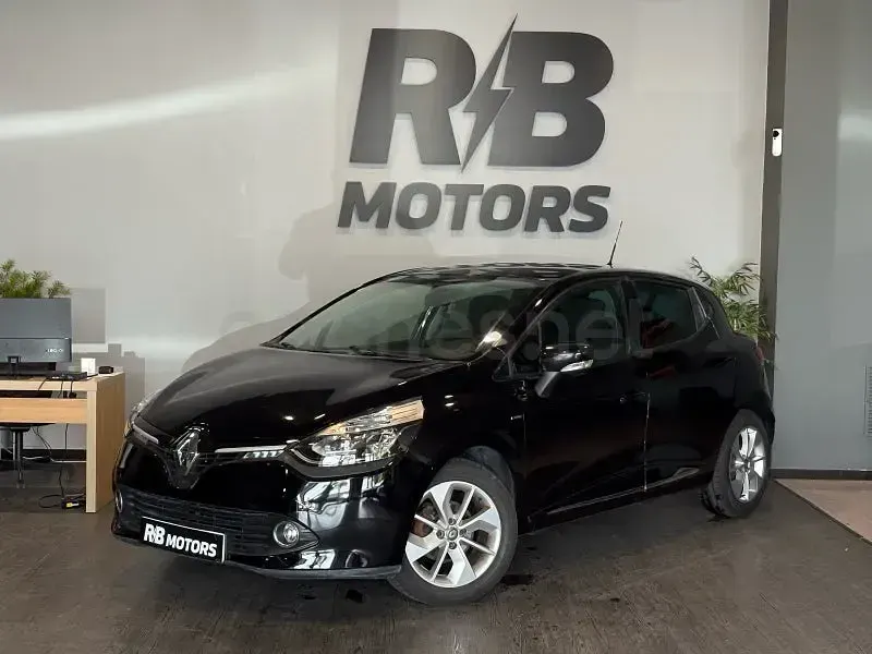 Usado Renault Clio IV LIMITED 75 CV (55 kW) 2016 Negro Berlina