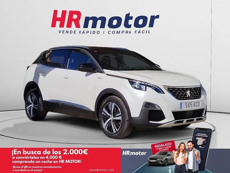 Blanco Usado 2017 Peugeot 3008 GT-line SUV | 16.890 € (Precio justo) - Imagen 1/4