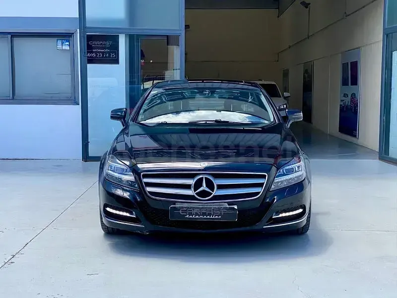 Usado Mercedes CLS350 265 CV (194 kW) 2012 Negro Coupe