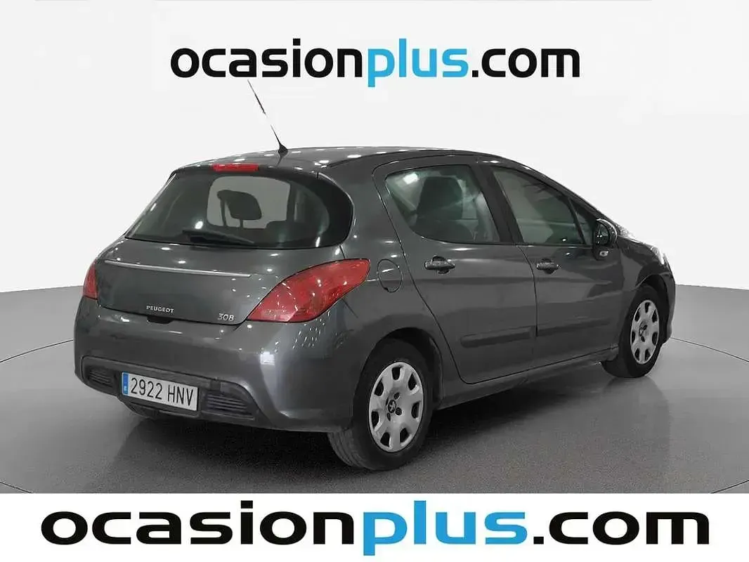 Usado Peugeot 308 Access 92 CV (67 kW) 2013 Gris Utilitario