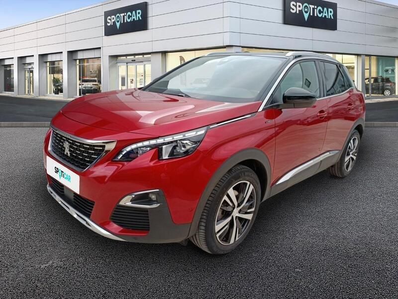 Rojo Usado 2018 Peugeot 3008 GT-line SUV | 17.900 € (Caro) - Imagen 1/3