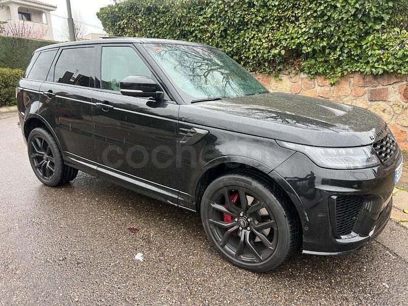 Usado Land Rover Range Rover Sport SVR 575 CV (422 kW) 2019 Negro SUV