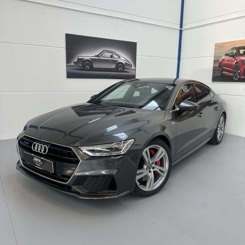 Gris Usado 2018 Audi A7 Sportback S-Line Utilitario | 44.990 € (Un poco caro) - Imagen 1/4