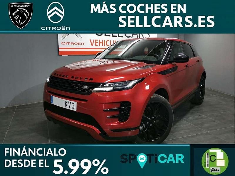 Usado Land Rover Range Rover evoque R-Dynamic 300 CV (220 kW) 2019 Rojo SUV