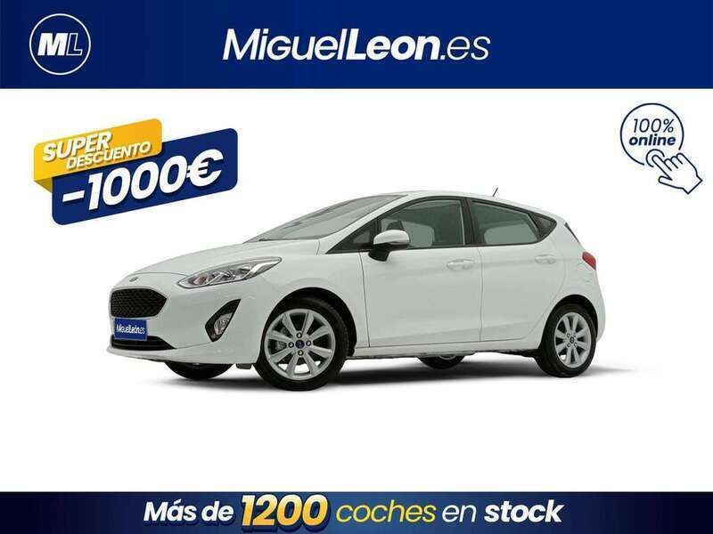 Blanco Usado 2020 Ford Fiesta Trend+ Utilitario | 10.985 € (Precio justo) - Imagen 1/3