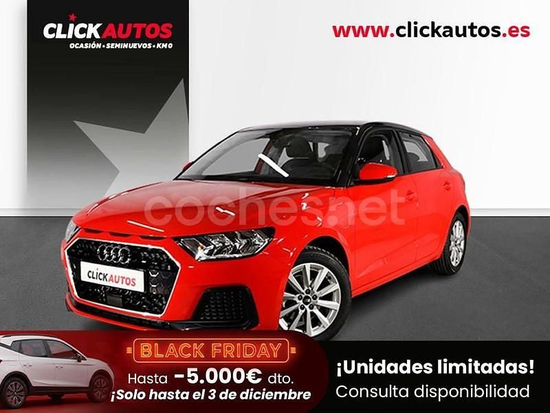 Rojo Usado 2023 Audi A1 Sportback Advanced Plus Utilitario | 18.200 € (Precio justo) - Imagen 1/4