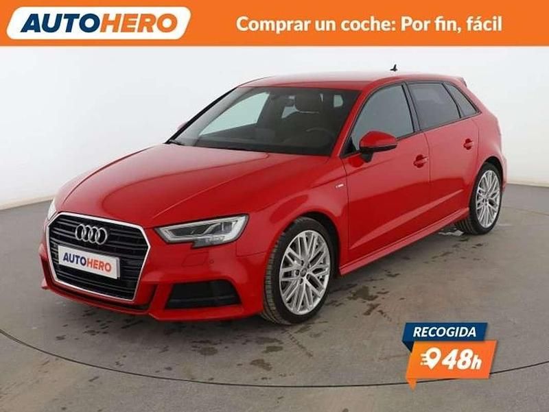 Rojo Usado 2018 Audi A3 S-Line Berlina | 20.099 € (Precio justo) - Imagen 1/3