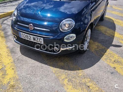 Usado Fiat 500 Lounge 95 CV (69 kW) 2017 Azul Berlina
