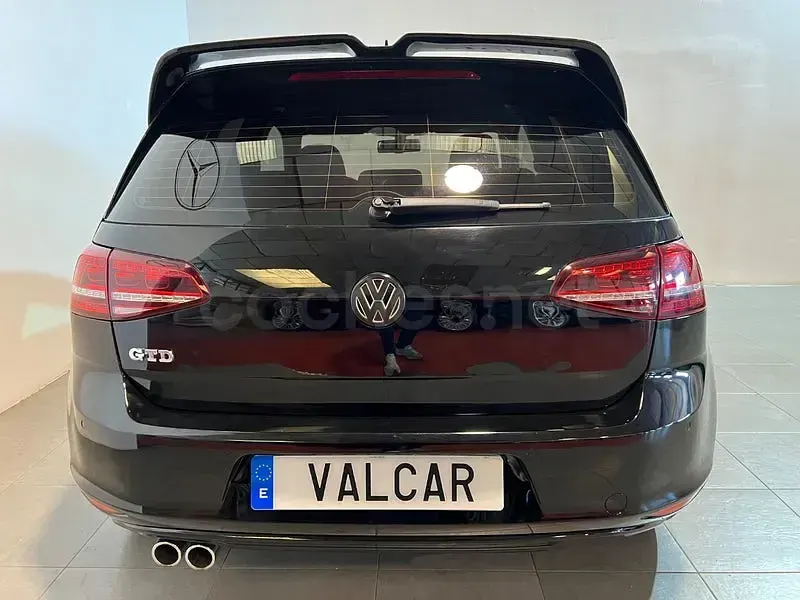 Usado VW Golf VII GTD 184 CV (135 kW) 2014 Negro Berlina