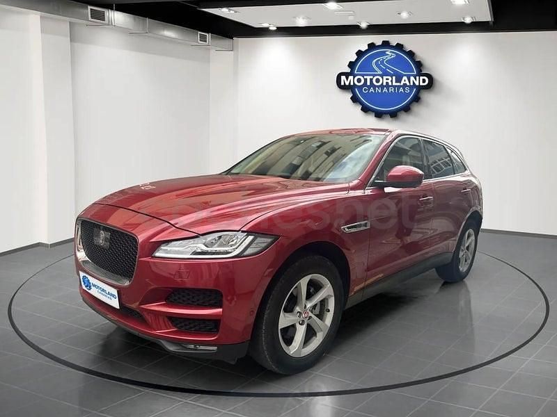 Usado Jaguar F-Pace Prestige 180 CV (132 kW) 2019 Granate SUV