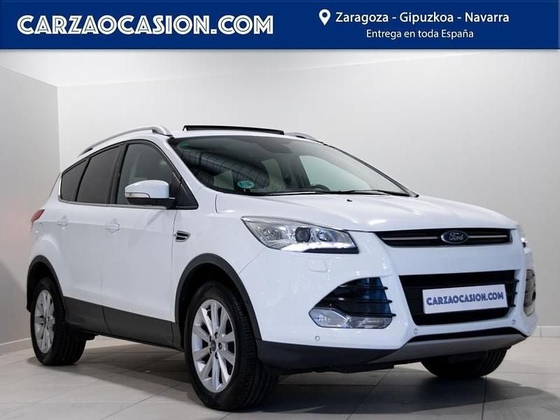 Blanco Usado 2016 Ford Kuga Titanium SUV | 17.900 € (Caro) - Imagen 1/4