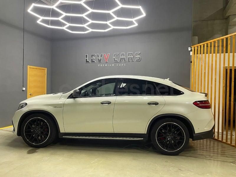 Usado Mercedes GLE63 AMG 585 CV (430 kW) 2016 Blanco Coupe