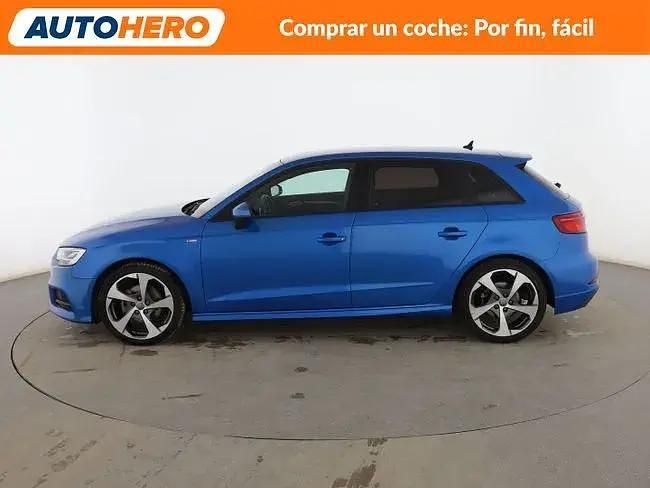 Używany Audi A3 S-Line 150 KM (110 kW) 2018 Niebieski Sedan/Limuzyna