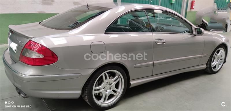 Usado Mercedes CLK55 AMG AMG 367 CV (269 kW) 2005 Gris / plata Coupe