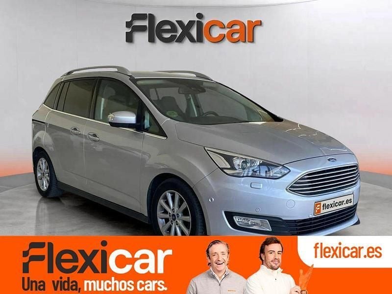 Gris Usado 2019 Ford C-MAX Titanium Monovolumen | 14.490 € (Precio justo) - Imagen 1/4