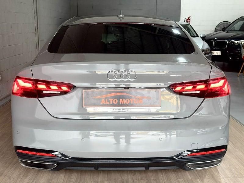 Usado Audi A5 Sportback S-Line 163 CV (119 kW) 2020 Gris / plata Utilitario