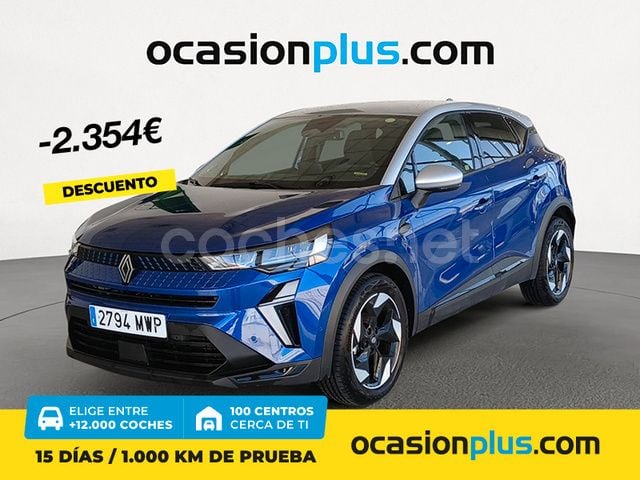 Azul Usado 2024 Renault Captur Techno SUV | 25.450 € (Precio justo) - Imagen 1/4