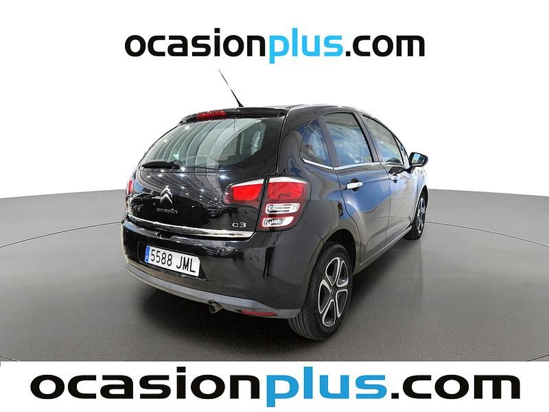 Käytetty Citroën C3 Live 99 HP (72 kW) 2016 Musta Viistoperä