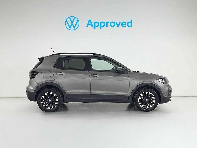 Usado VW T-Cross Advance 110 CV (80 kW) 2021 Gris SUV