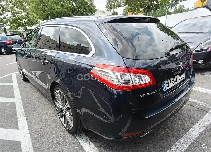 Usado Peugeot 508 SW GTi 180 CV (132 kW) 2015 Azul Familiar
