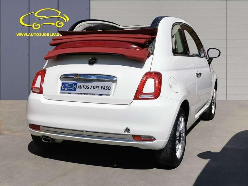 Usado Fiat 500C Lounge 69 CV (50 kW) 2019 Blanco Descapotable