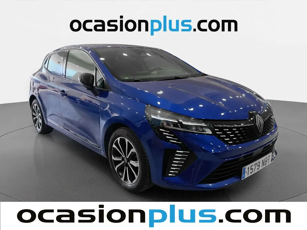 Usado Renault Clio Techno 101 CV (74 kW) 2025 Azul Utilitario