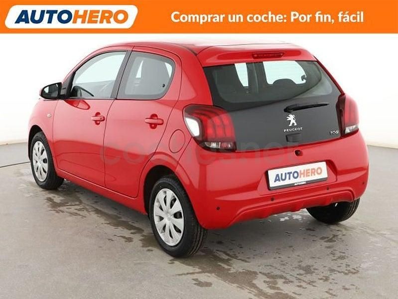 Usado Peugeot 108 Active 72 CV (52 kW) 2019 Rojo Berlina