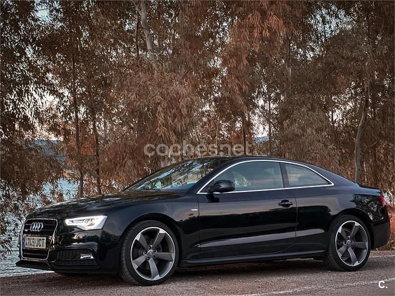 Negro Usado 2015 Audi A5 S-Line Coupe | 21.900 € (Precio justo) - Imagen 1/4