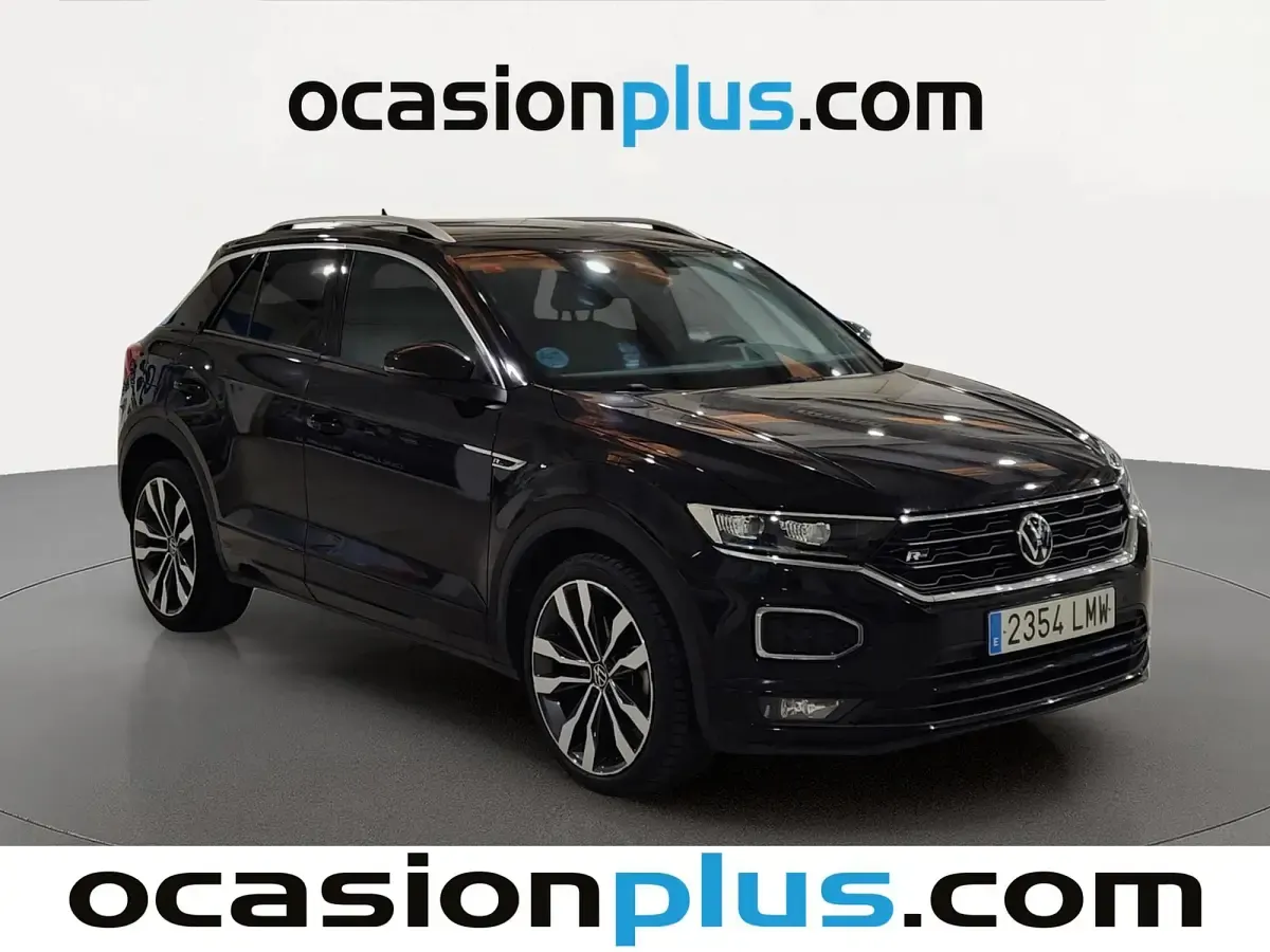 Usado VW T-Roc Sportline 150 CV (110 kW) 2021 Negro SUV
