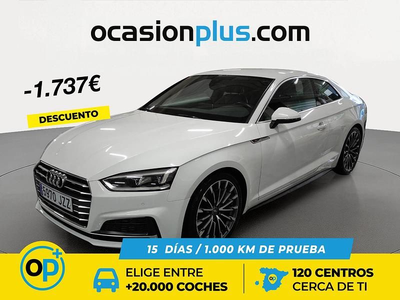 Blanco Usado 2017 Audi A5 S-Line Coupe | 23.099 € (Caro) - Imagen 1/4