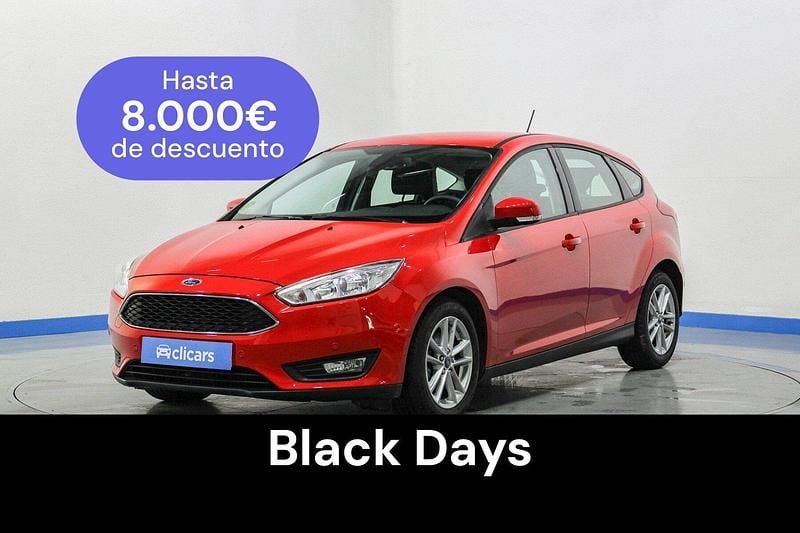 Rojo Usado 2018 Ford Focus Trend Berlina | 11.990 € (Buen precio) - Imagen 1/4