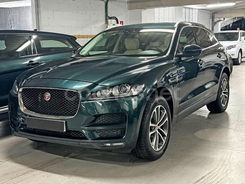 Usado Jaguar F-Pace Prestige 240 CV (176 kW) 2017 Verde SUV