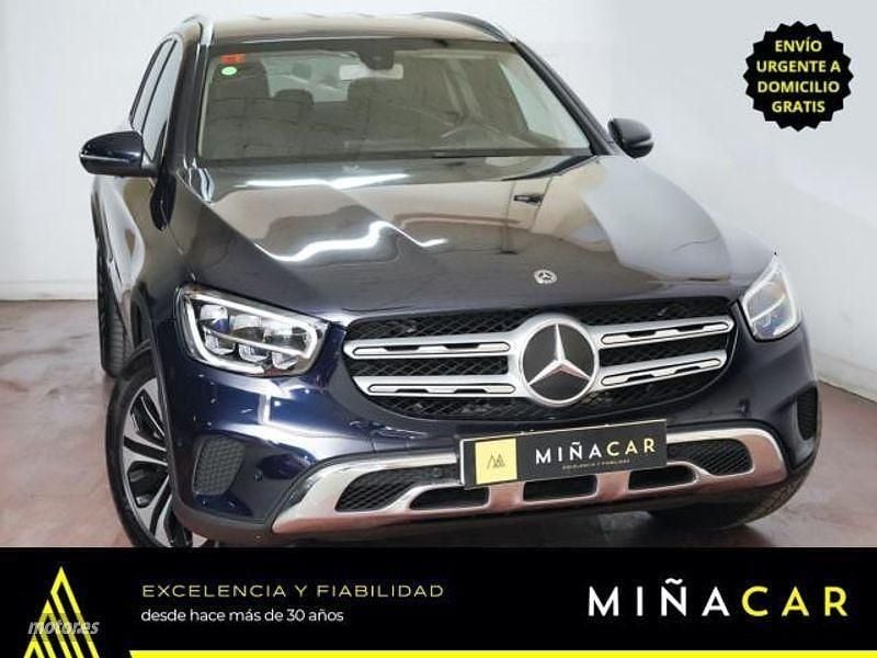 Azul Usado 2021 Mercedes GLC220 SUV | 33.490 € (Buen precio) - Imagen 1/4