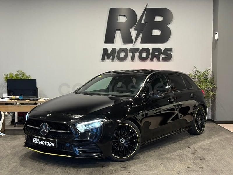Usado Mercedes A200 163 CV (119 kW) 2018 Negro Berlina