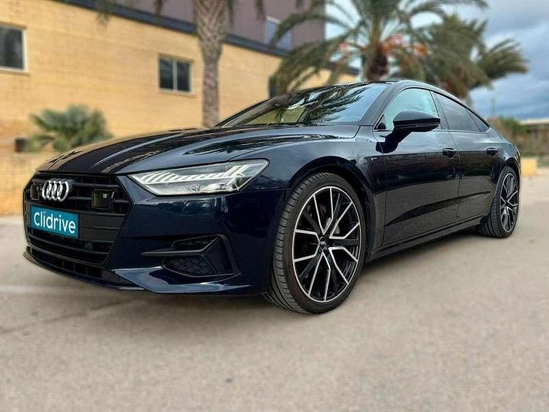 Usado Audi A7 Premium 245 CV (180 kW) 2018 Azul Berlina