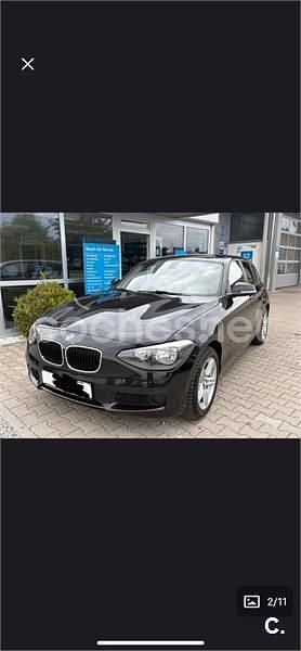 Negro Usado 2014 BMW 116 Utilitario | 9000 € (Buen precio) - Imagen 1/4