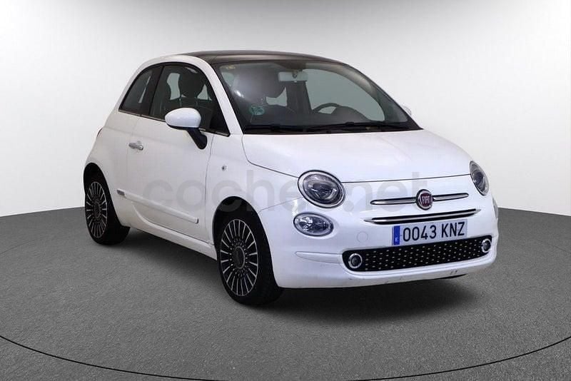 Usado Fiat 500 Lounge 69 CV (50 kW) 2018 Blanco Berlina