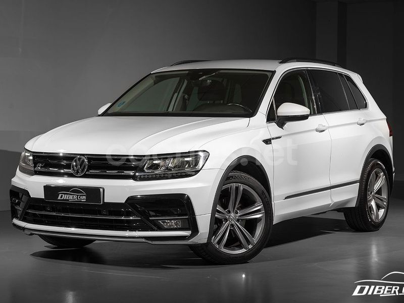 Blanco Usado 2020 VW Tiguan R-line SUV | 27.900 € (Precio justo) - Imagen 1/4
