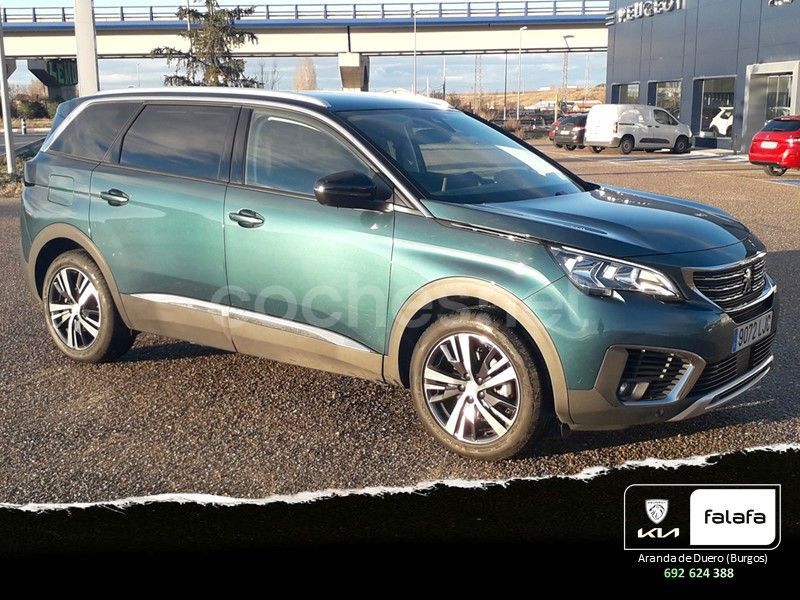 Verde Usado 2020 Peugeot 5008 Allure Monovolumen | 19.450 € (Un poco caro) - Imagen 1/4