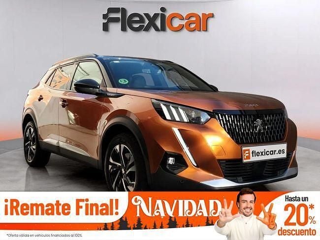 Marrón Usado 2021 Peugeot 2008 GT SUV | 18.490 € (Precio justo) - Imagen 1/4