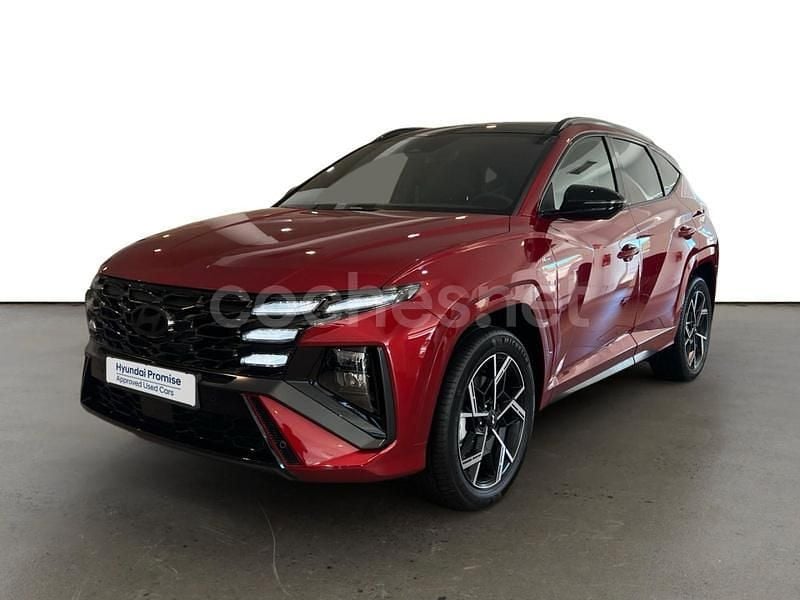 Granate Nuevo 2025 Hyundai Tucson N Line SUV | 40.970 € (Caro) - Imagen 1/4